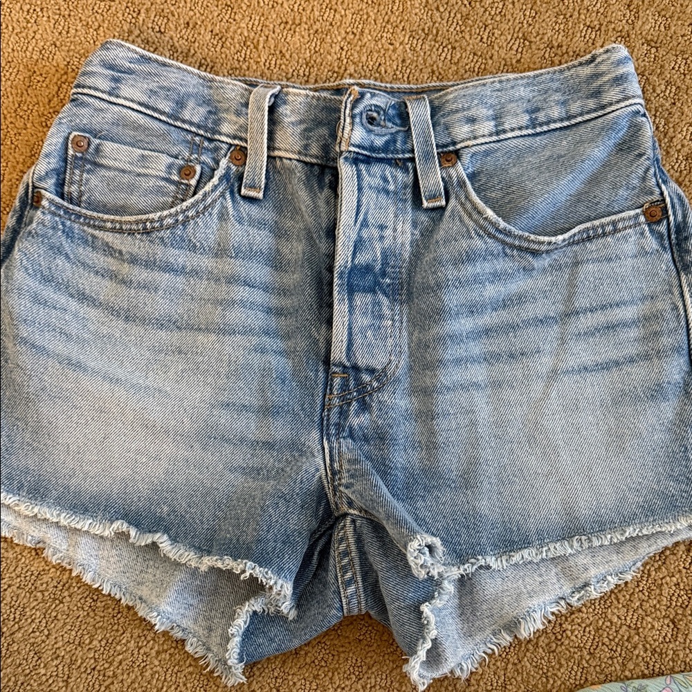 Levi's 501 original cut off shorts